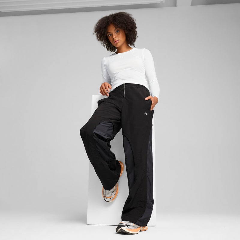 PUMA THE FAST RACE Womens Black Pants - Image 3